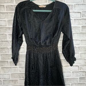 Rebecca Taylor Silk Leopard Dress